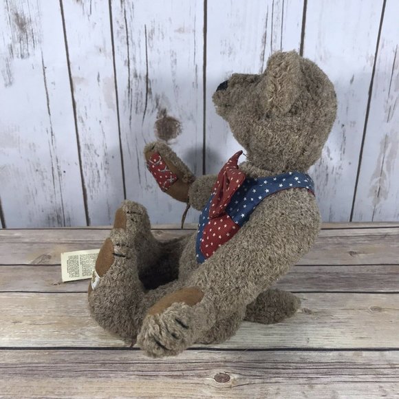 NEW House Of Nisbet Model Theodore B. Bear YES/NO Head Tail #5515 Stuffed - Picture 8 of 12